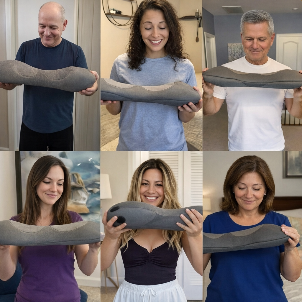 Masseur dos chauffant 3-en-1 Chaleur & vibration pour soulager les tensions