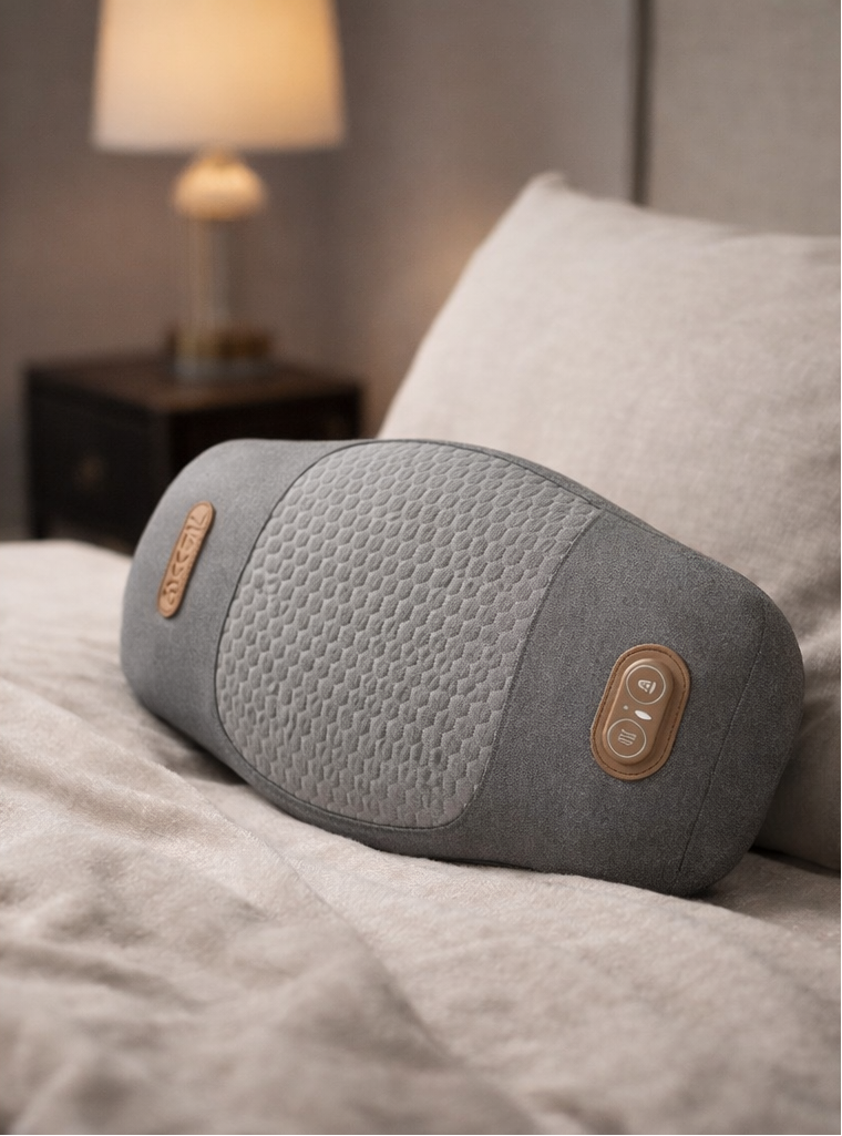 Masseur dos chauffant 3-en-1 Chaleur & vibration pour soulager les tensions