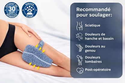 Coussin de genoux ergonomique – Alignement & confort pendant le sommeil