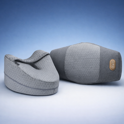 Routine Jour & Nuit — Masseur + Coussin Ergonomique